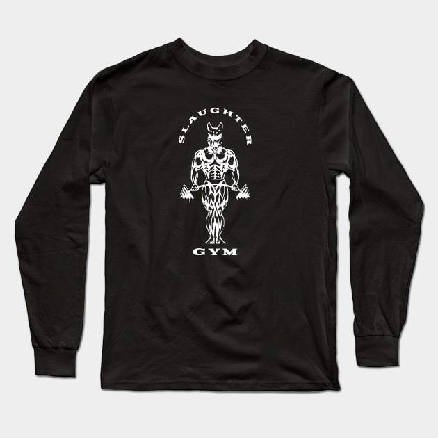 Slaughter to prevail merch slaughter gym Long Sleeve T-Shirt by fancyjan